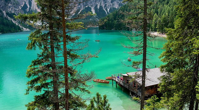 Alpi in Trentino Lago-di-Braies